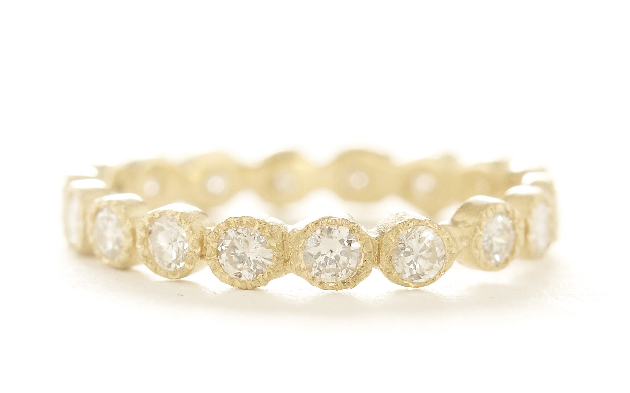 Brilliant Diamond Beads Ring - Jennifer Dawes Design